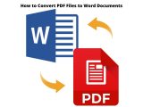 How to Convert PDF Files to Word Documents